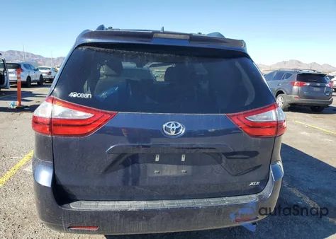 2018 Toyota Sienna Xle из США, поврежденный, VIN 5TDYZ3DC2JS929068